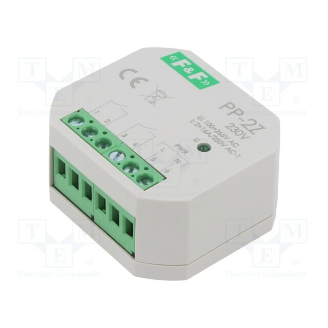 F&F Relay: installation; in mounting box