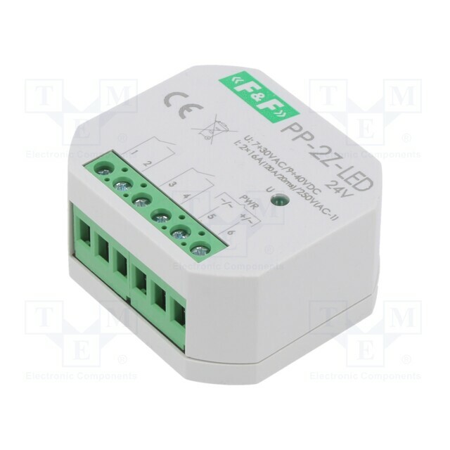 F&F Relay: installation; in mounting box