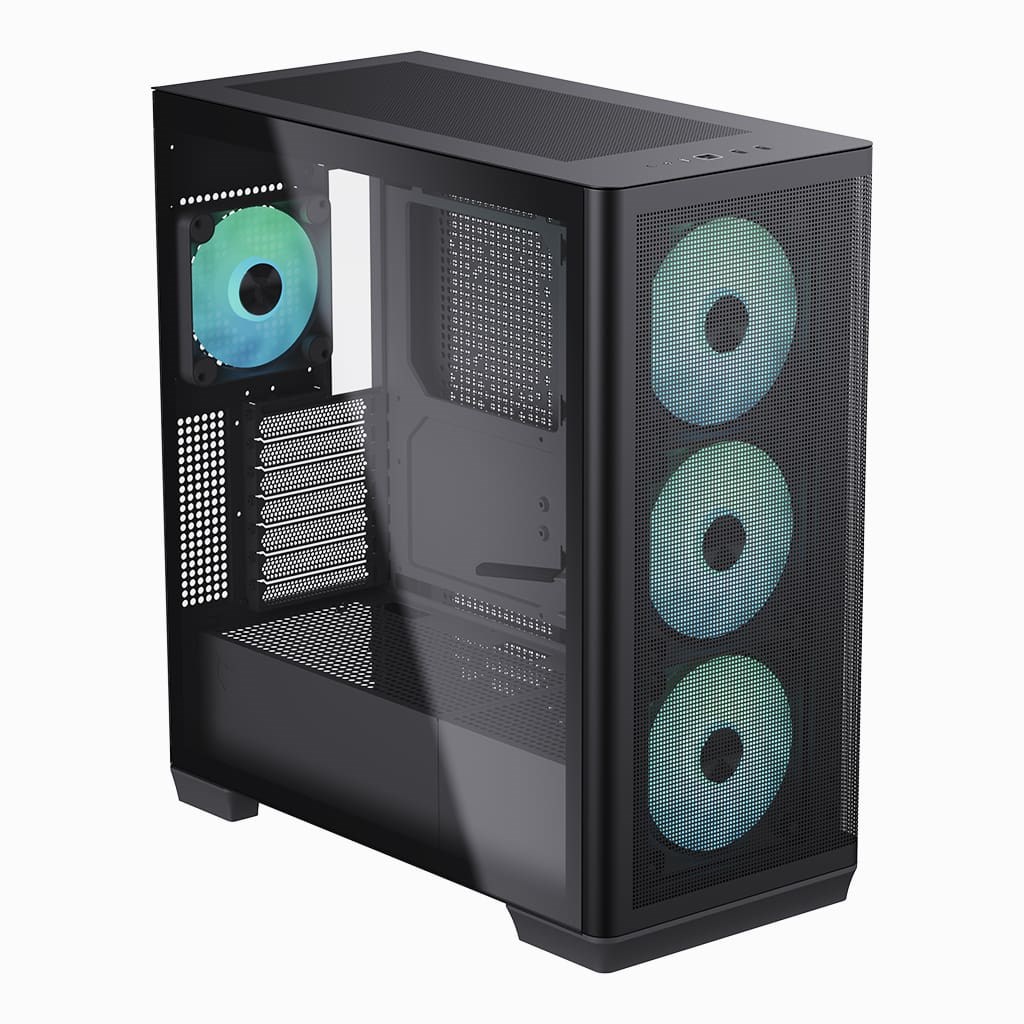 AEROCOOL APNX C1-BK-V1 ARGB korpuss |