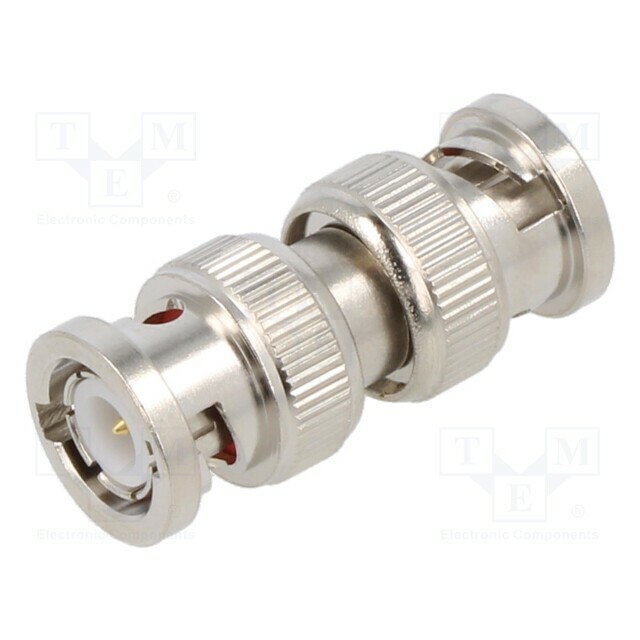 AMPHENOL RF Adapter; BNC male,both