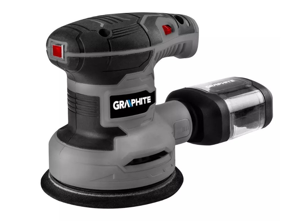 Eccentric Sander 300W Graphite foot 125mm