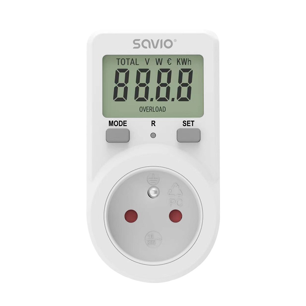 Elektriskais skaitītājs Savio Power Meter with