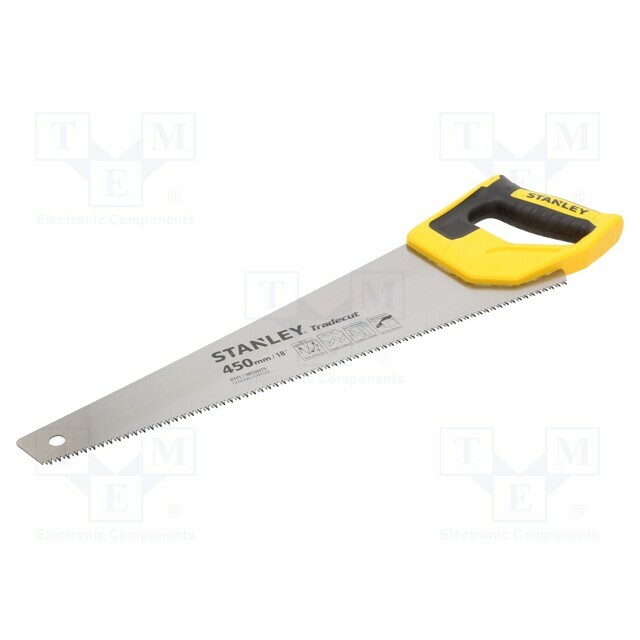 STANLEY Saw; manual; wood; 8teeth/inch; TRADECUT™