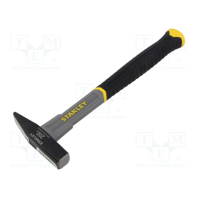 STANLEY Hammer; fitter type; 200g; fiberglass