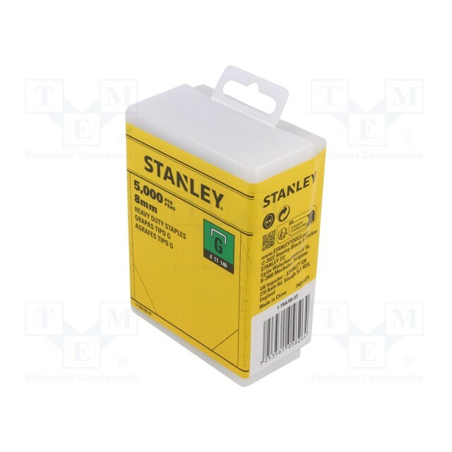 STANLEY Staples; 8mm; 5000pcs; TYP G4