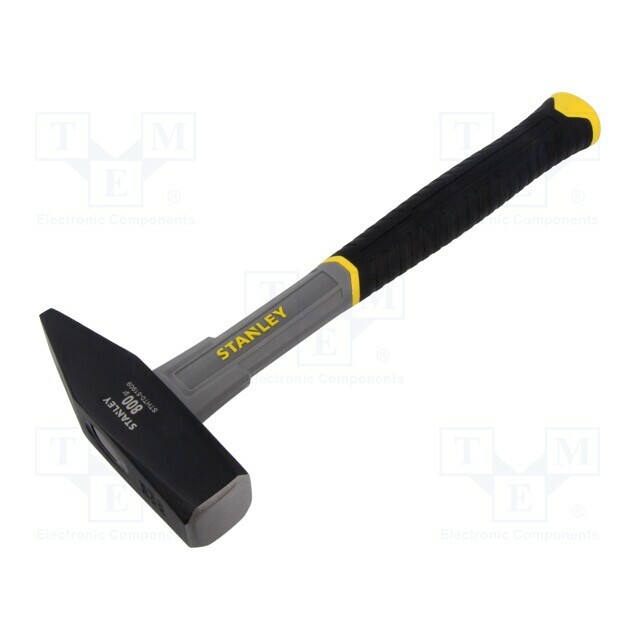 STANLEY Hammer; fitter type; 800g; fiberglass