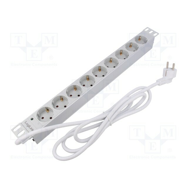 LOGILINK Plug socket strip: supply; Sockets: