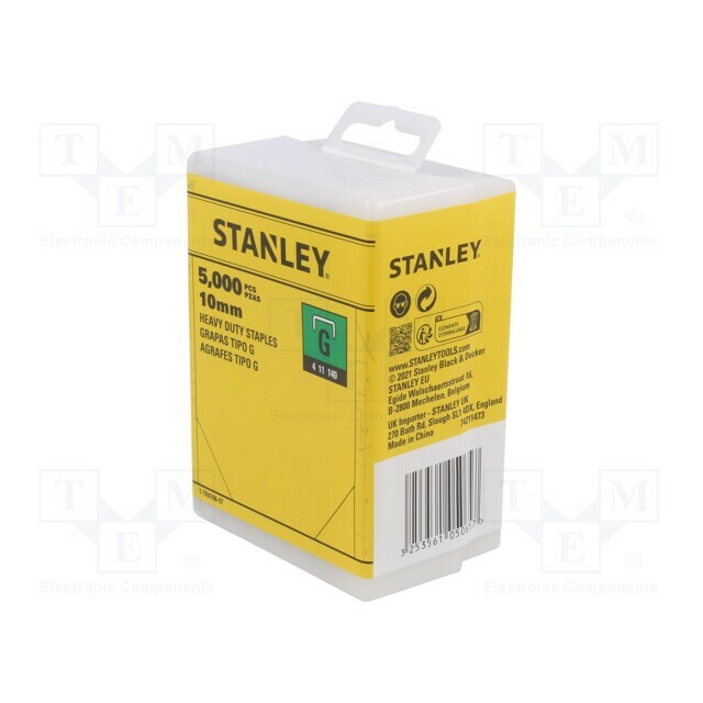 STANLEY Staples; 10mm; 5000pcs; TYP G4