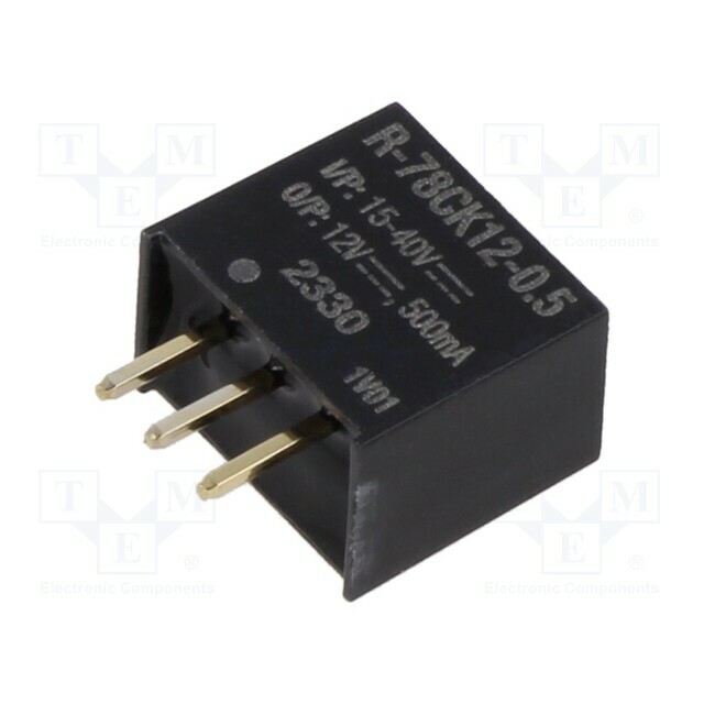 RECOM Converter: DC/DC; Uin: 15÷40VDC; Uout: