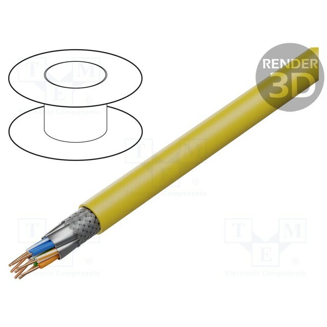 LOGILINK Wire; S/FTP; Cat 7a; OFC