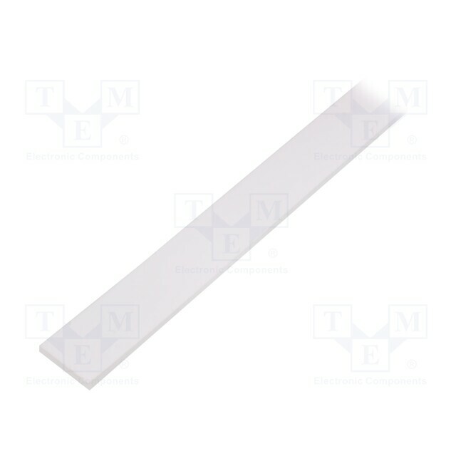 TOPMET Cover for LED profiles; white