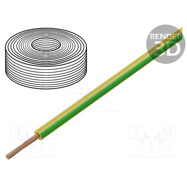 HELU Wire; H07Z-K; stranded; Cu; 4mm2