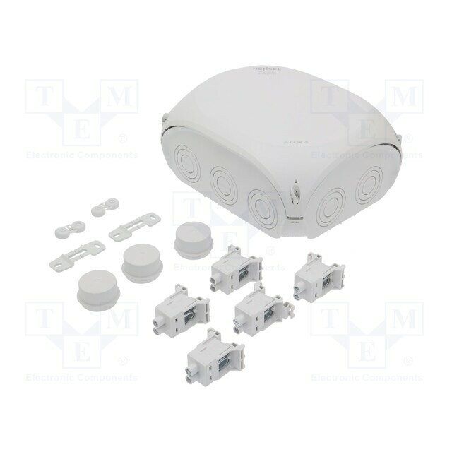 Enclosure: junction box; X: 205mm; Y: