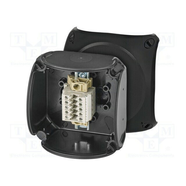 Enclosure: junction box; X: 93mm; Y: