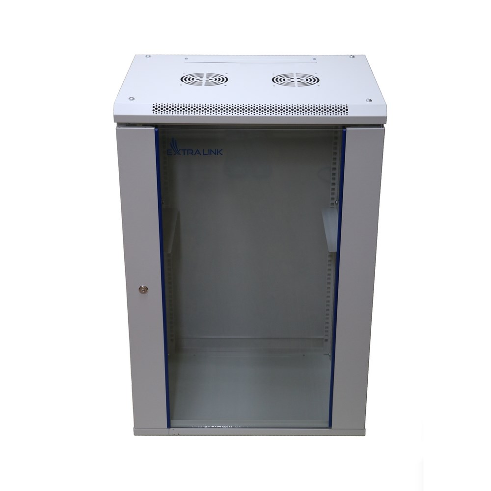 Extralink Rackmount cabinet 18U 600x600 Gray