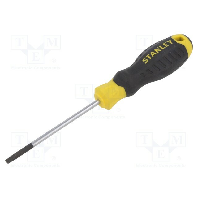 STANLEY Screwdriver: standard; slot; SL 5
