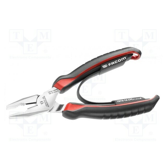 For gripping and cutting,universal; 185mm