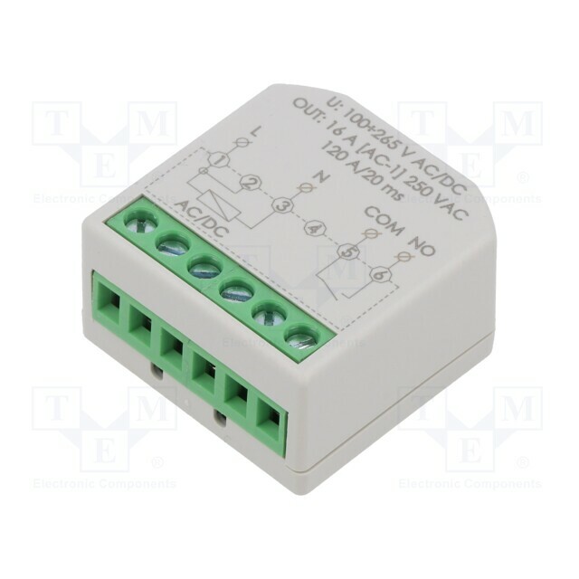 F&F Relay: installation; in mounting box