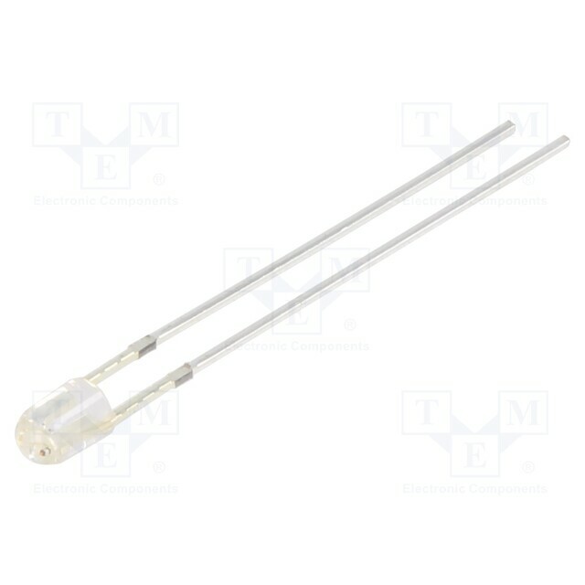 OPTOSUPPLY LED; red/blue; 3mm; 1120÷1560mcd,1560÷2180mcd