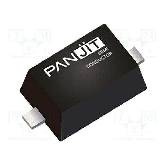 PanJit Diode: Zener; 200mW; 12V; SMD