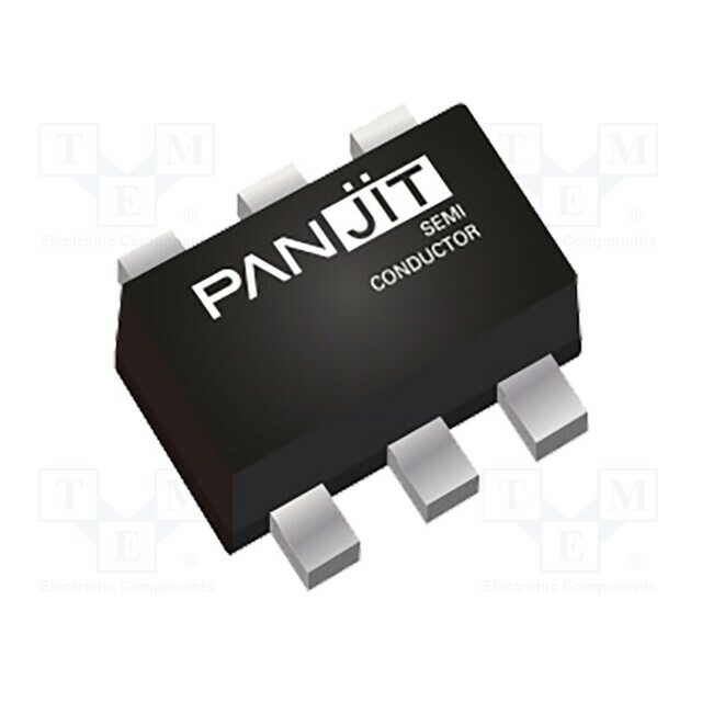 PanJit Transistor: N/P-MOSFET; unipolar; 50/-60V; 360/-200mA