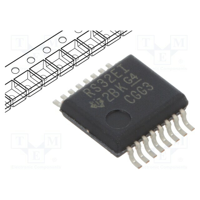 TEXAS INSTRUMENTS IC: interface; receiver,line