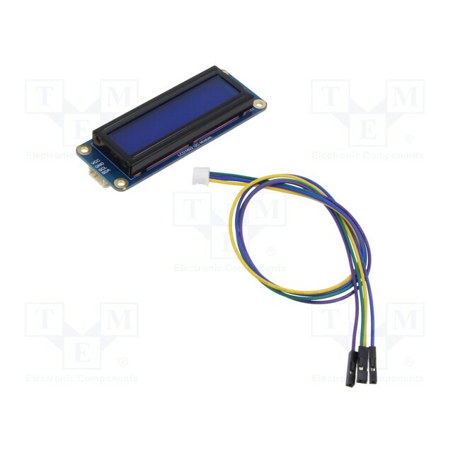 WAVESHARE Display: LCD; alphanumeric; 16x2; blue