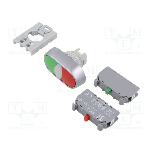 SPAMEL Switch: push-button; 22mm; Stabl.pos: