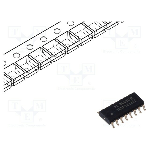 TEXAS INSTRUMENTS IC: interface; receiver,line
