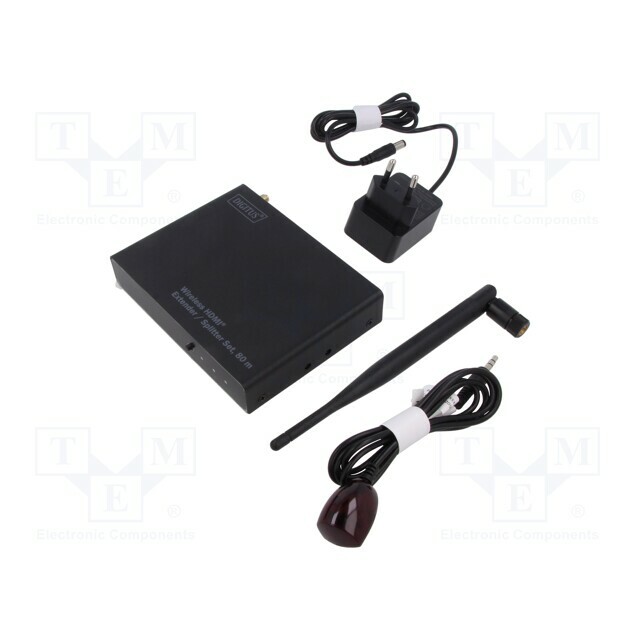 DIGITUS HDMI extender; DC socket,HDMI