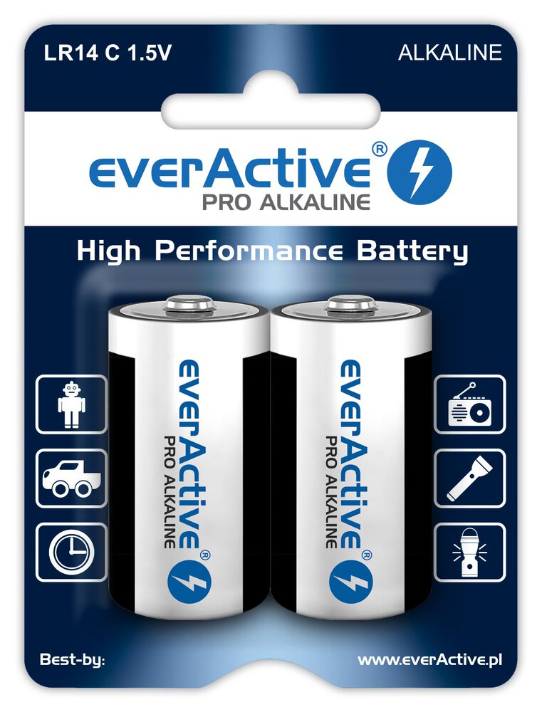 Alkaline batteries everActive Pro Alkaline LR14