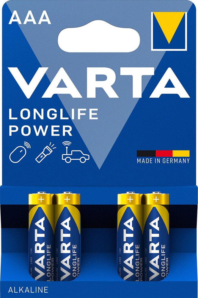 LR03 4 gab VARTA LONGLIFE POWER