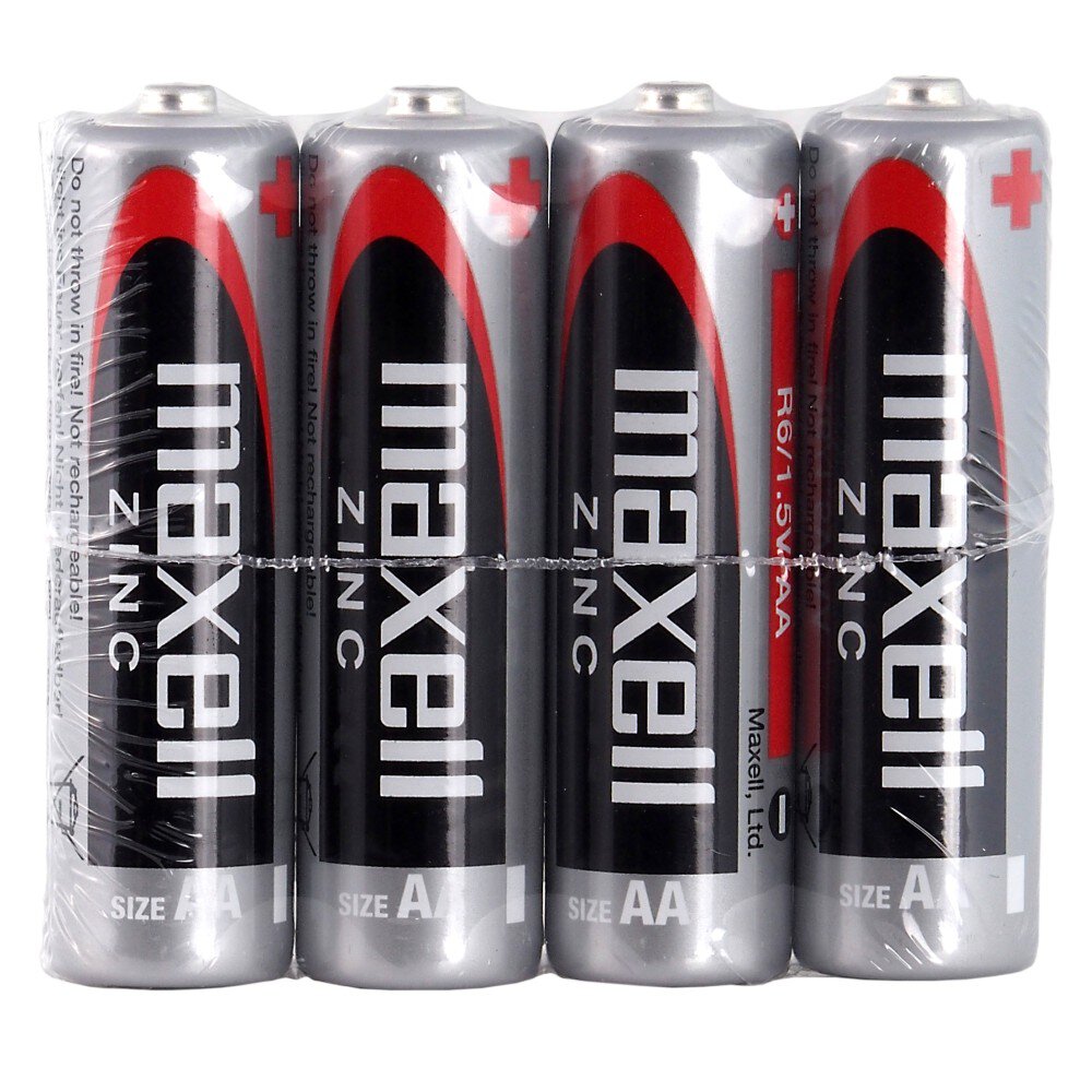 LR6/AA baterijas 1.5V Maxell Zinc-carbon