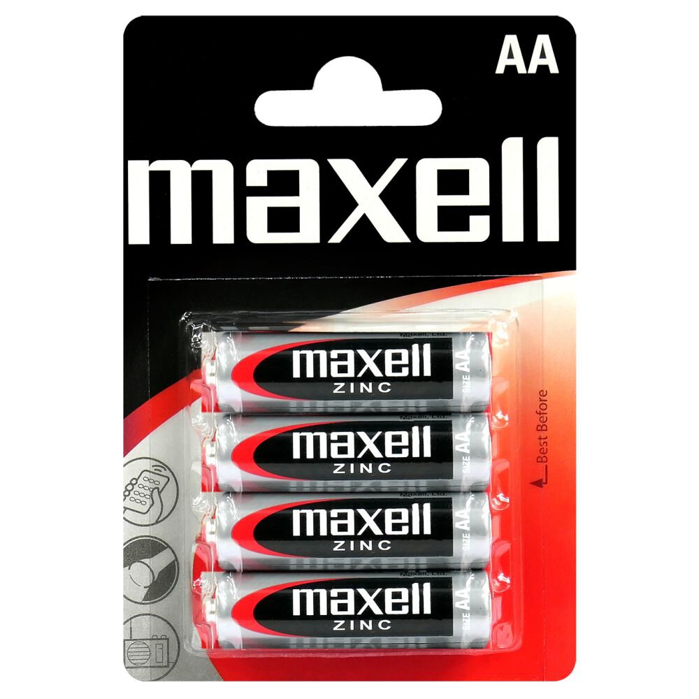 R6 4 gab Maxell baterijas (ARMA06B)