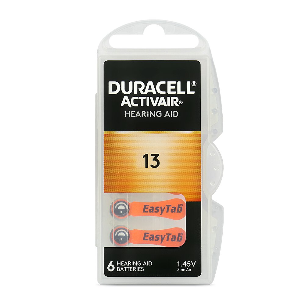 13 - 6BL DURACELL ACTIVAIR AKUMULATORS