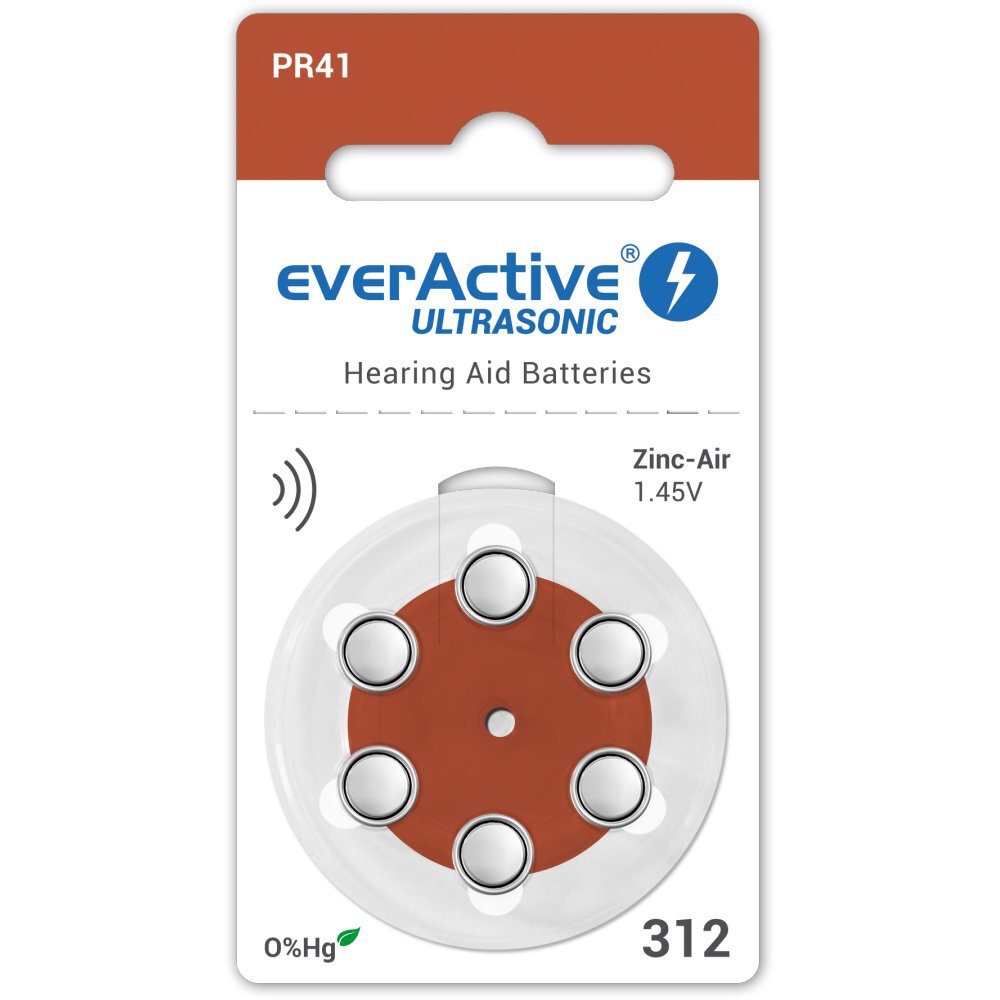 312 - 6 gab everActive ultraskaņas