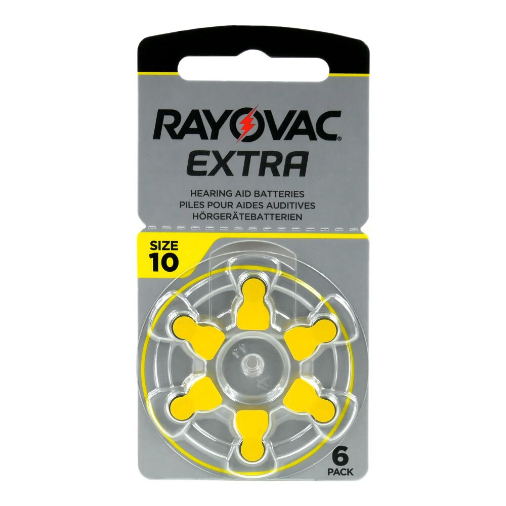 RAYOVAC 10 - 6 gab EXTRA