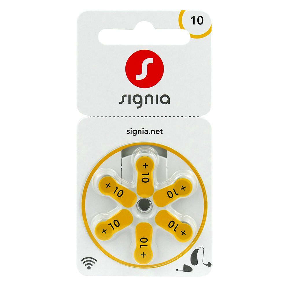 10 6 gab SIGNIA (BATERIJA APA