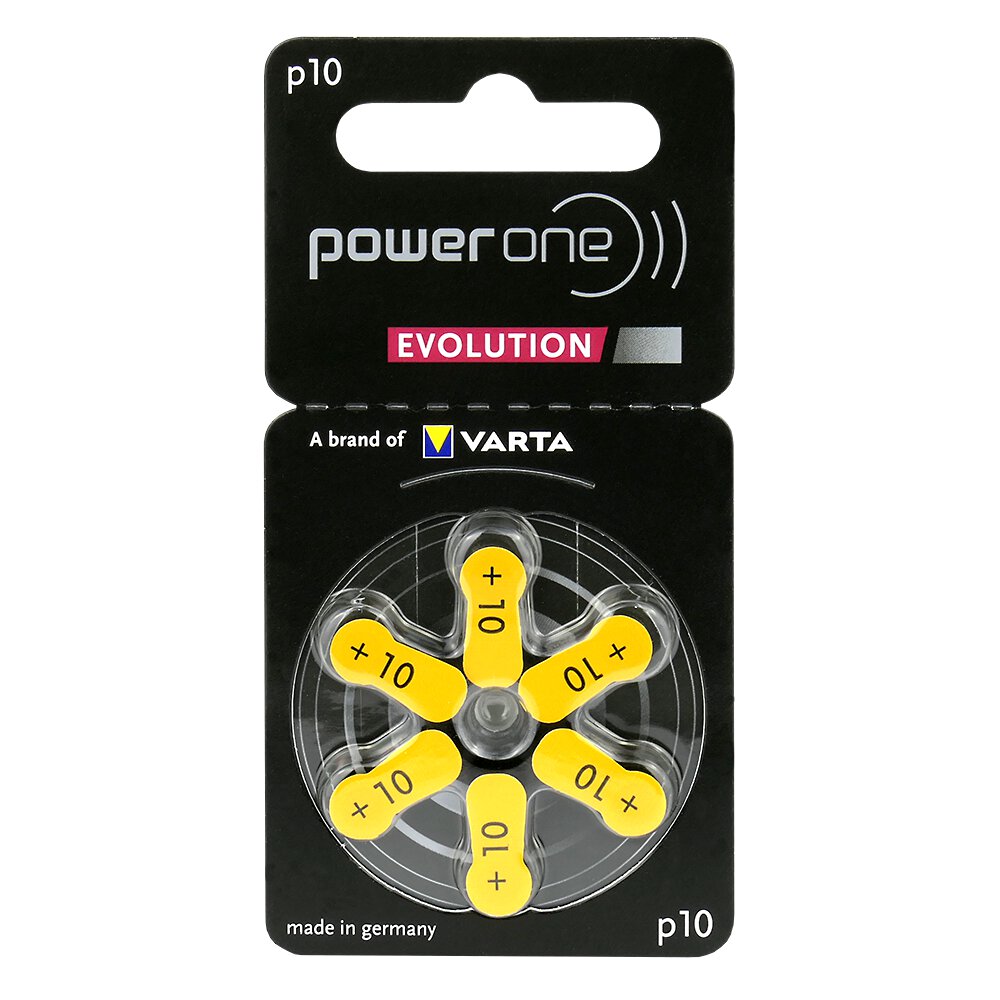 6 x Power One Evolution Varta
