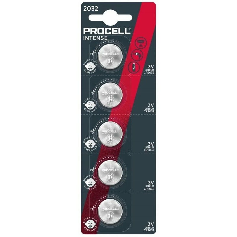 Baterija Duracell Procell CR2032 5 Pack