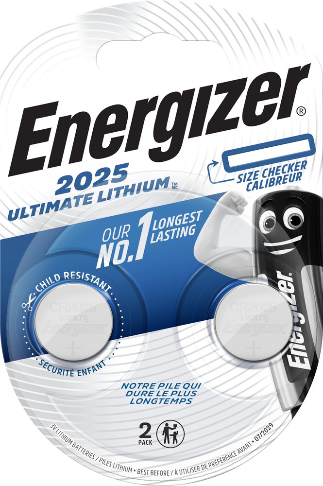 CR2025 2BL ENERGIZER BATERIJA ULTIMATE (BLEN20252U)
