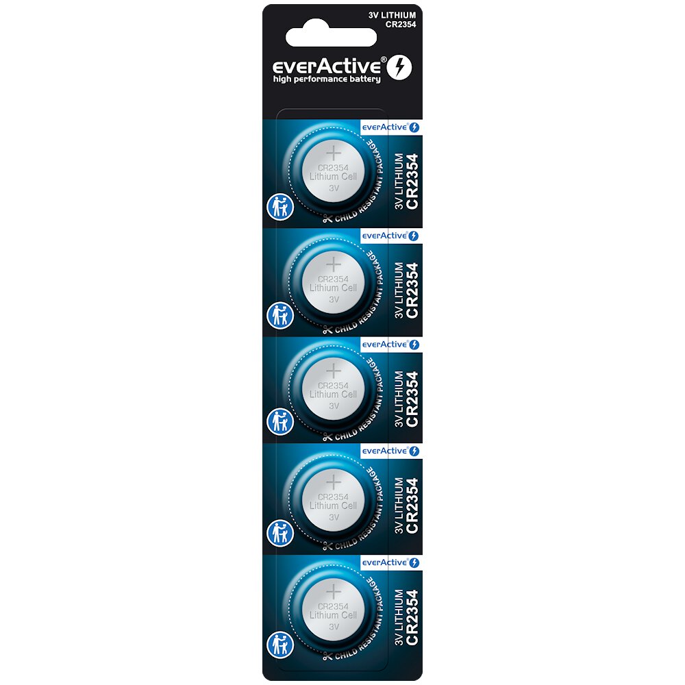 CR2354 baterija everActive litija iepakojumā 5