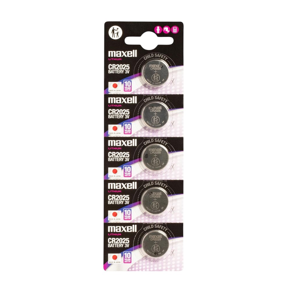 CR2025 5BL Maxell - HOLOGRAM -