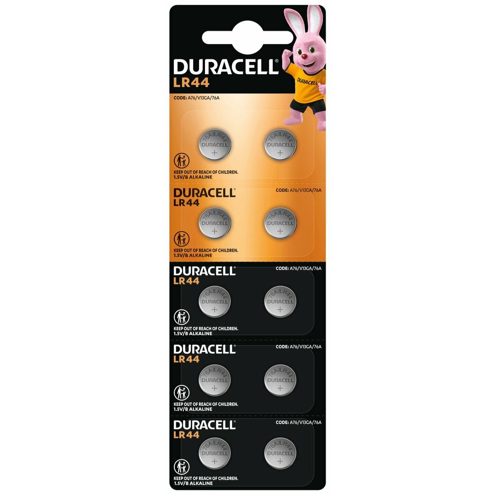 G13 10BL DURACELL HSDC LR44 /
