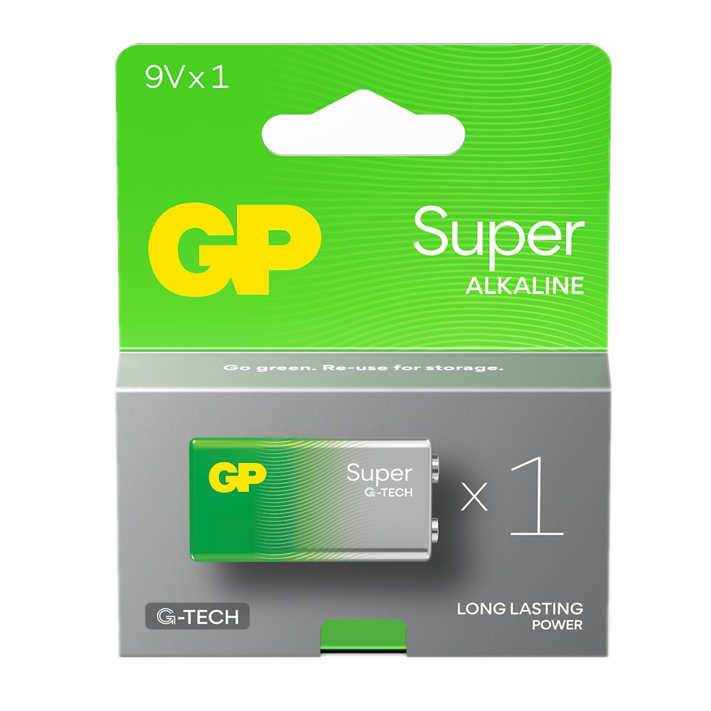 6LR61 1BL GP Super Alkaline (G-TECH)