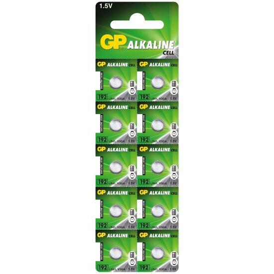 BAT. ALKALINE ALKALINE WATCH, AG3/LR41, 1