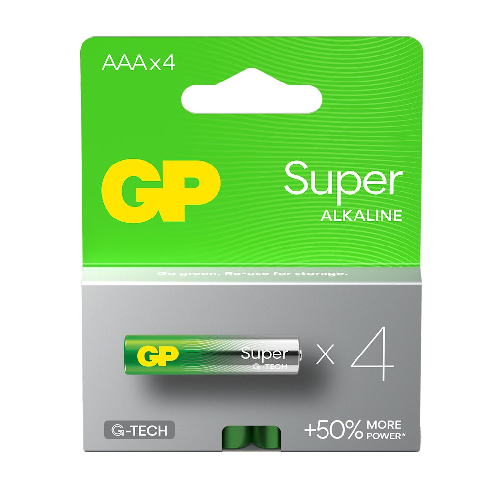 LR03 4 gab GP Super Alkaline