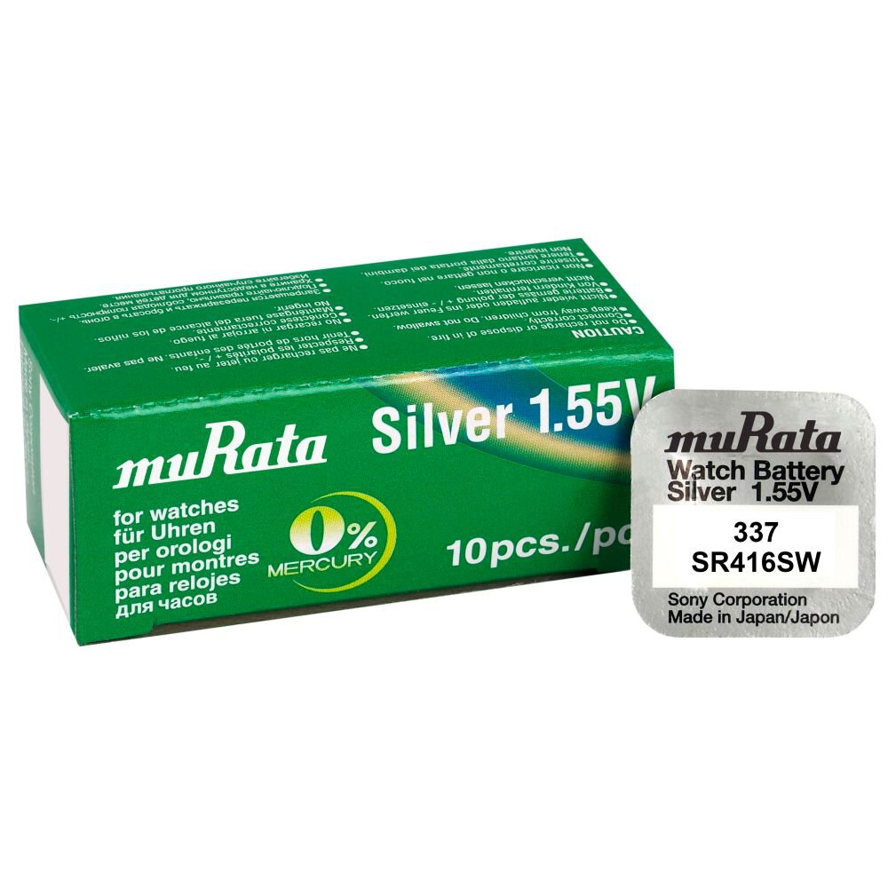 337 Murata (SR416SW) Baterija (BMU337) |