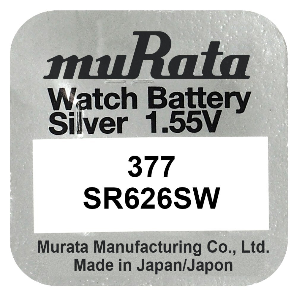 377 Murata (SR626SW) Baterija (BMU377) |
