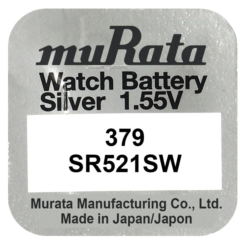 379 Murata (SR521SW) Baterija (BMU379) |